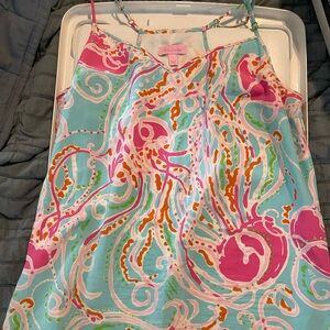 Lilly Pulitzer Pink and Blue Dress
